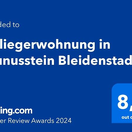 Einliegerwohnung In Taunusstein Bleidenstadt Exterior photo