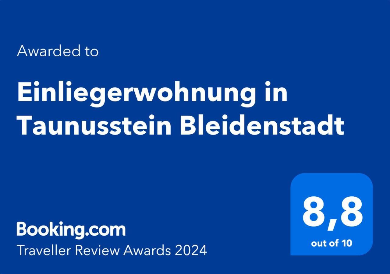 Einliegerwohnung In Taunusstein Bleidenstadt Exterior photo
